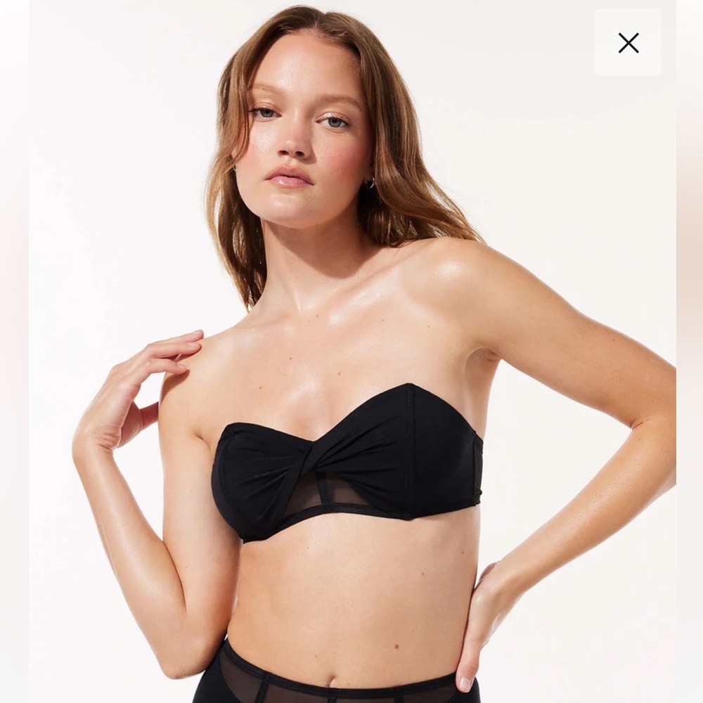 Savage Fenty Aqua Hour Bandeau Bralette